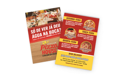 folders flyers e panfletos gráfica atual card