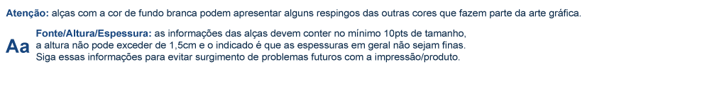 Orientações para Ecobag