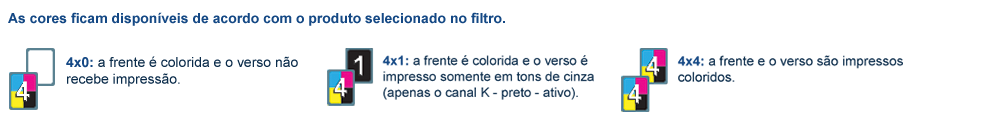 Cor disponível para Flyers Personalizados e produtos com Entrega 6 Horas