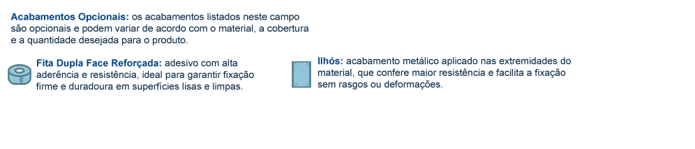 Acabamento para Placas PeP