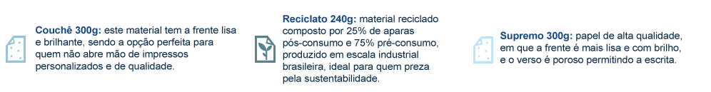 Tag para Garrafa impressa em couchê 300g, Supremo 300g e Reciclato 240g 