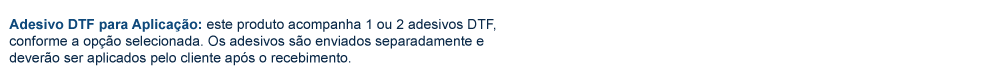 Orientações para impressão DTF