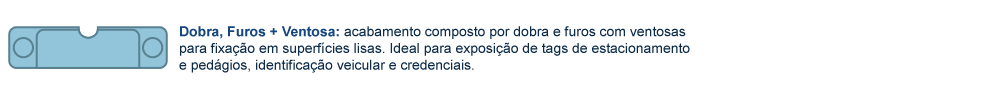 Acabamento para Suporte