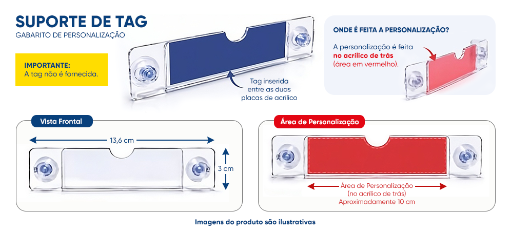 Especificações para Suporte